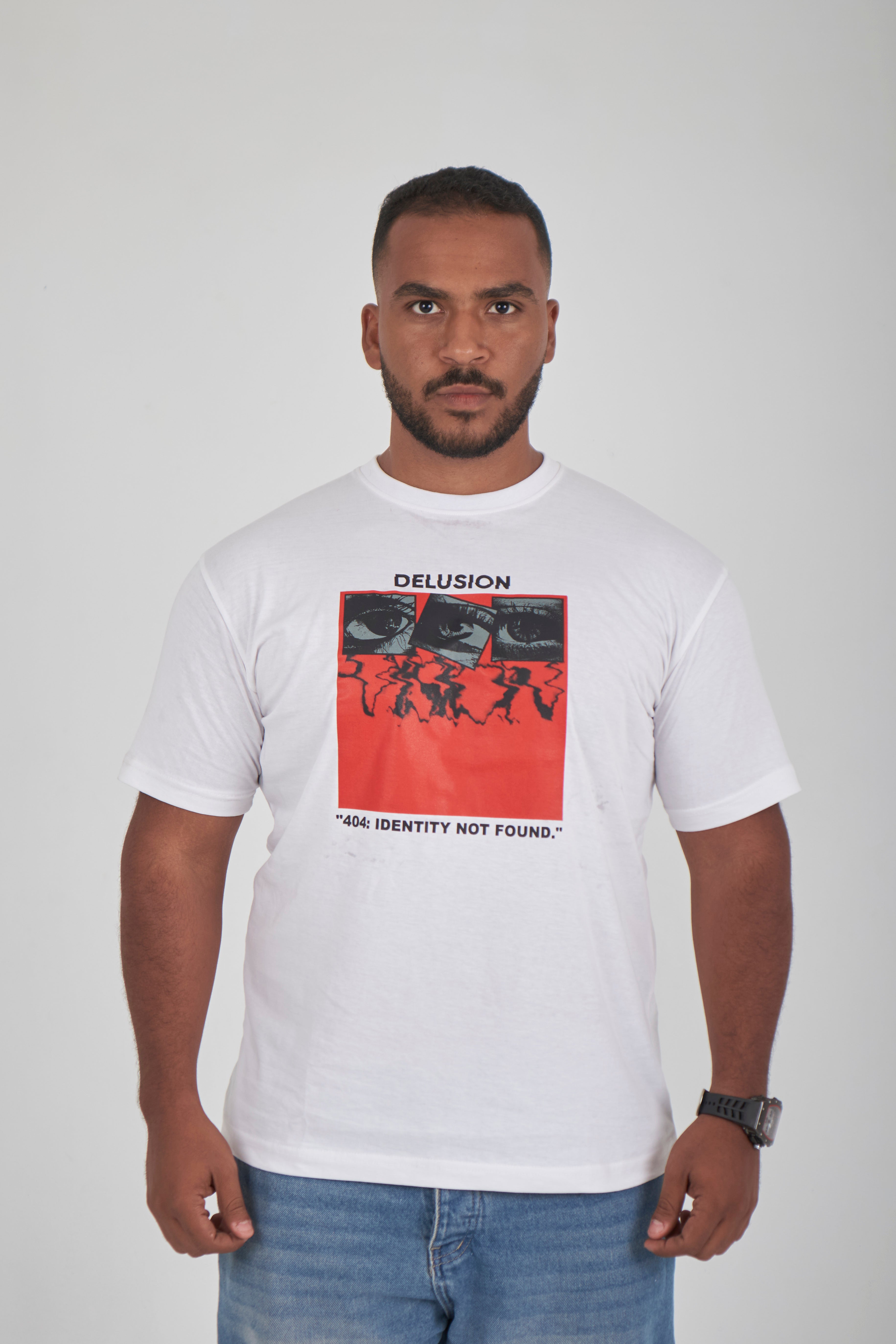 Red Glitch T-Shirt