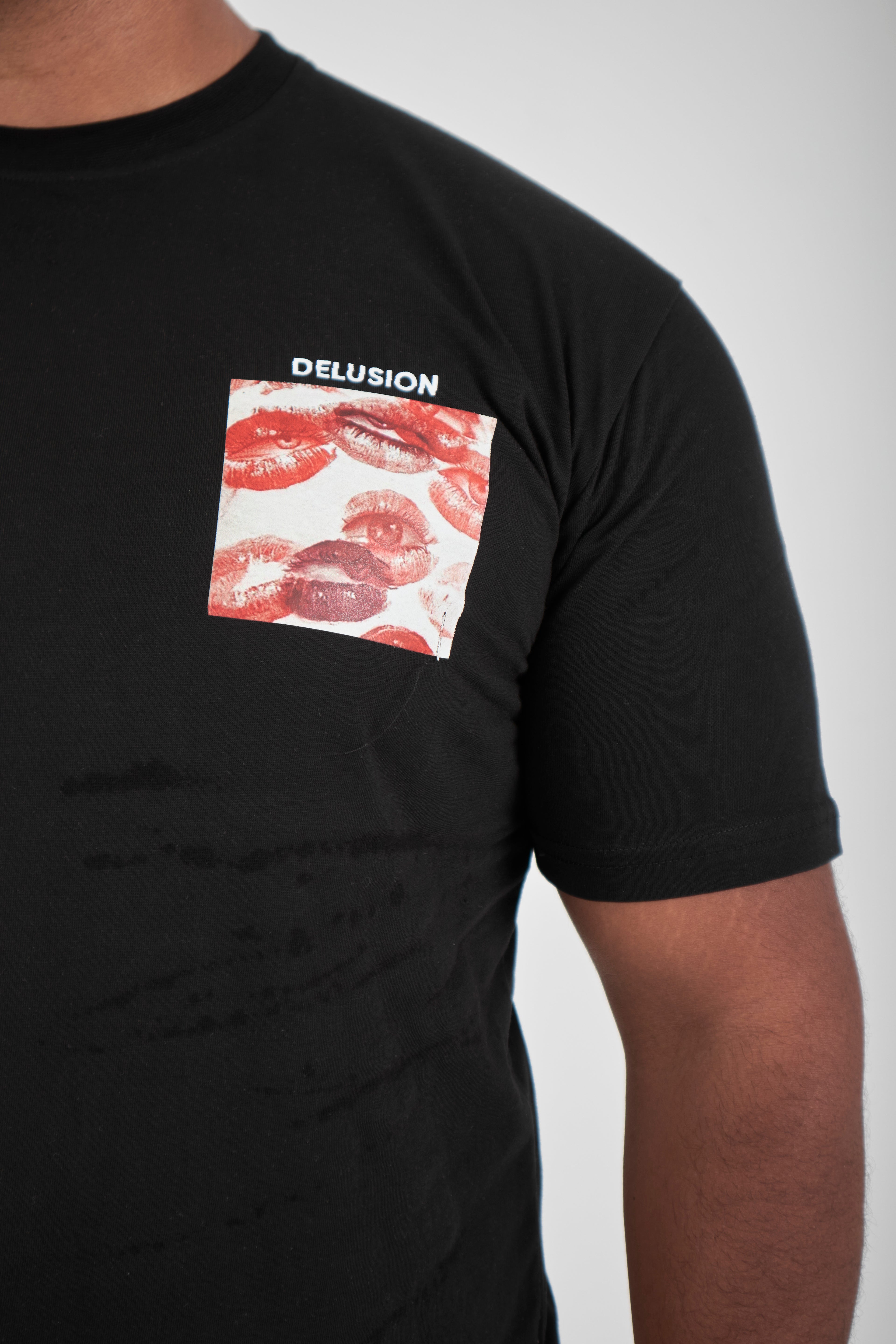 Red Whisper, Closed Eyes T-Shirt