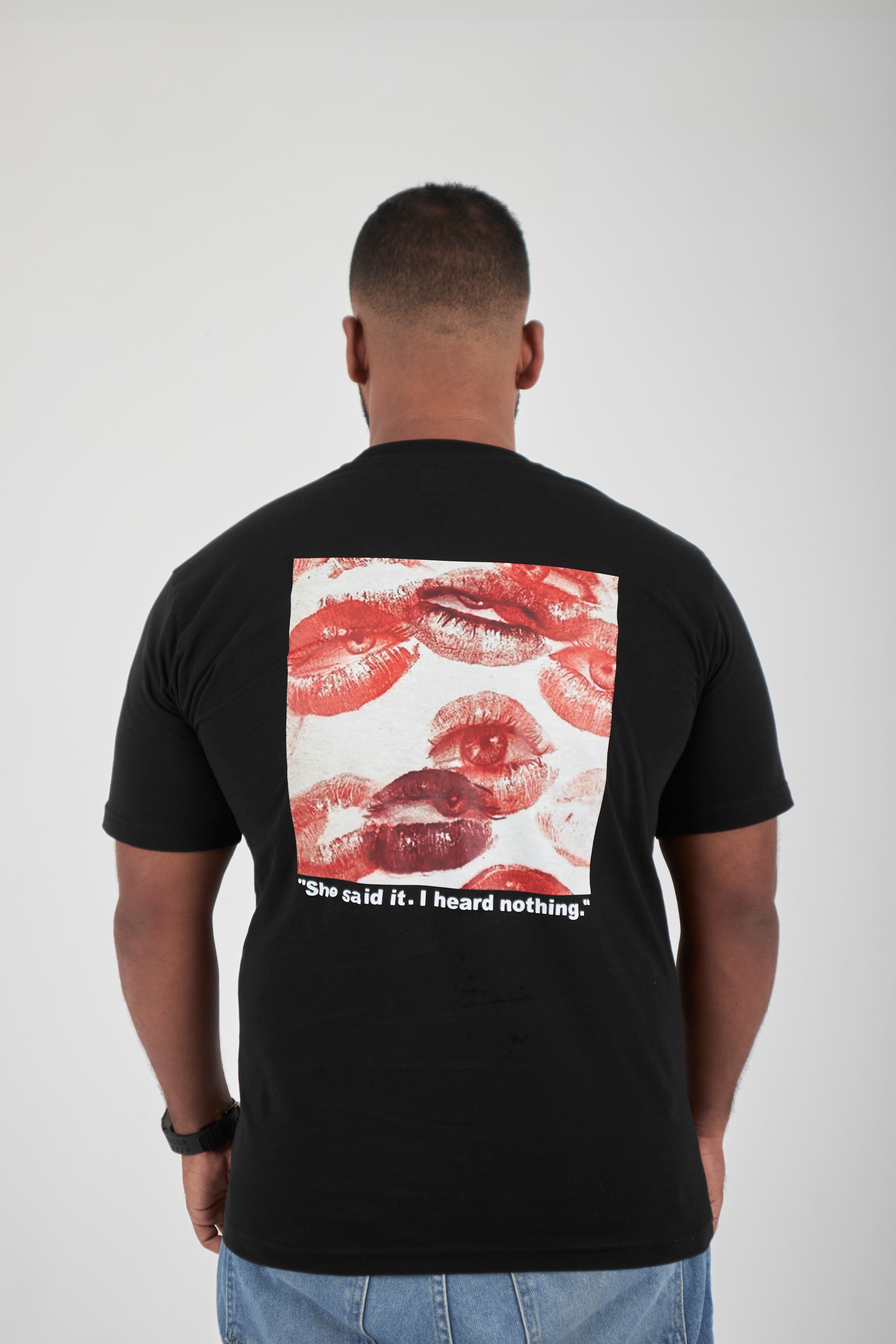 Red Whisper, Closed Eyes T-Shirt